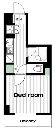 武蔵関駅の賃貸 71,000円 間取り図