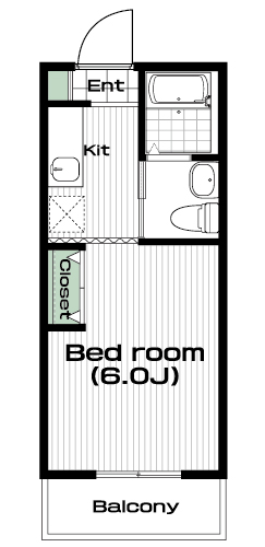 向ヶ丘遊園駅の賃貸 35,000円 間取り図