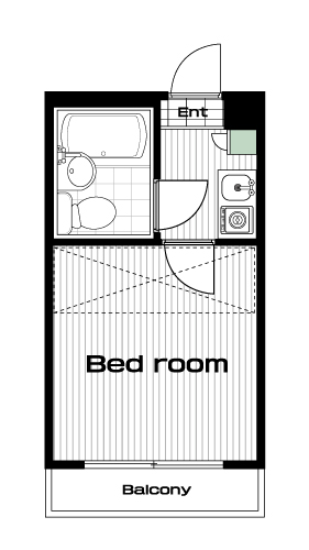 坂戸駅の賃貸 25,000円 写真3