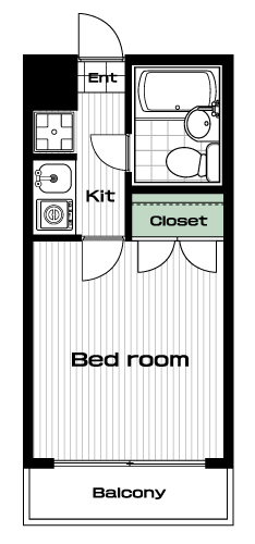 向ヶ丘遊園駅の賃貸 48,500円 間取り図
