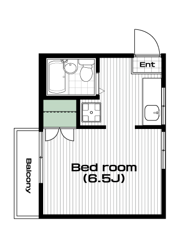 赤羽駅の賃貸 63,000円 間取り図