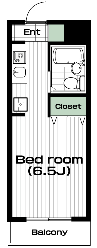 向ヶ丘遊園駅の賃貸 50,000円 間取り図