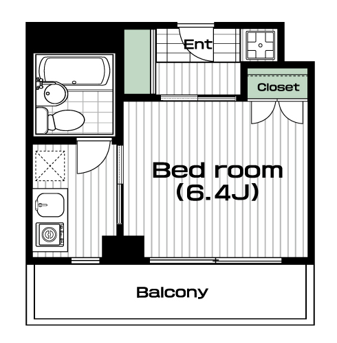 千歳烏山駅の賃貸 59,000円 間取り図