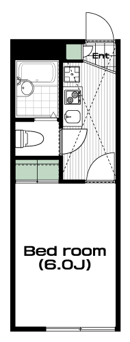 西八王子駅の賃貸 50,000円 間取り図