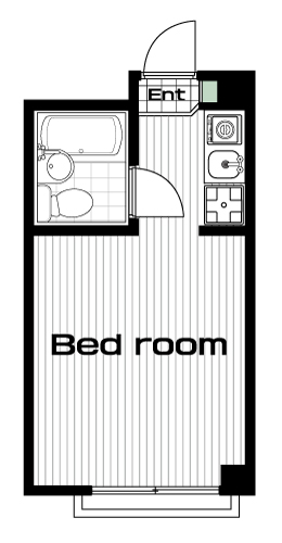 松戸駅の賃貸 50,000円 間取り図