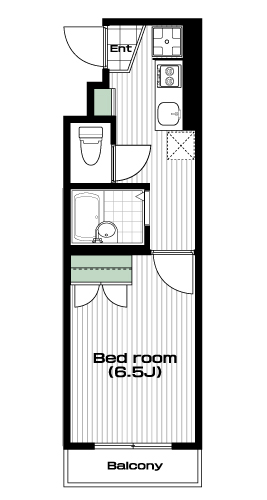 志村三丁目駅の賃貸 62,000円 間取り図