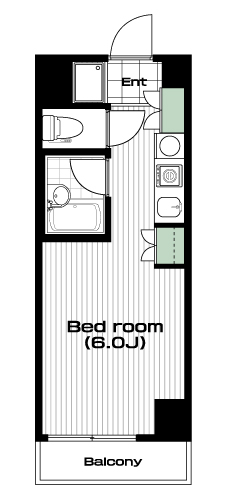 瑞江駅の賃貸 71,000円 間取り図