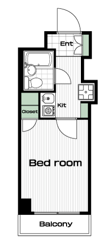 御嶽山駅の賃貸 65,000円 間取り図