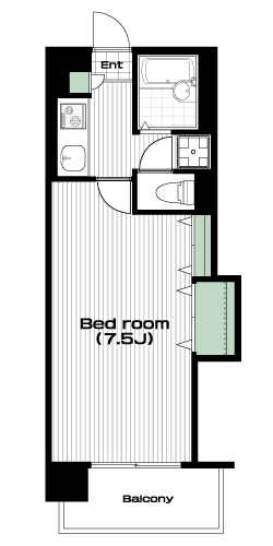 志村坂上駅の賃貸 70,000円 間取り図