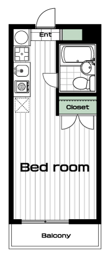 向ヶ丘遊園駅の賃貸 43,500円 間取り図
