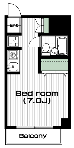 西八王子駅の賃貸 30,000円 間取り図
