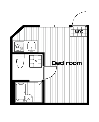 上板橋駅の賃貸 69,000円 間取り図