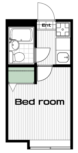 篠崎駅の賃貸 49,000円 間取り図