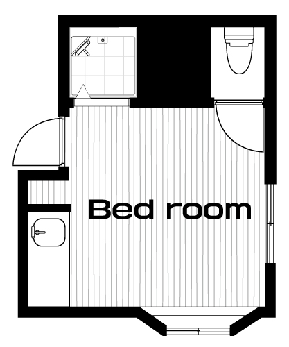 久が原駅の賃貸 50,000円 間取り図