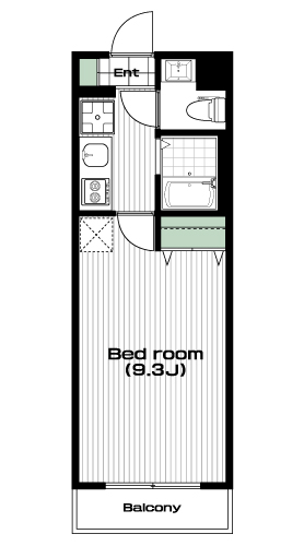 みずほ台駅の賃貸 65,500円 間取り図