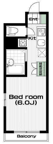 祖師ヶ谷大蔵駅の賃貸 74,000円 間取り図