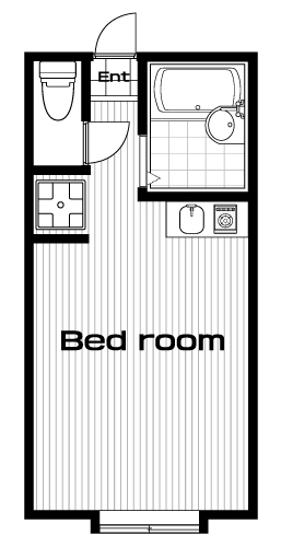 小岩駅の賃貸 60,000円 間取り図