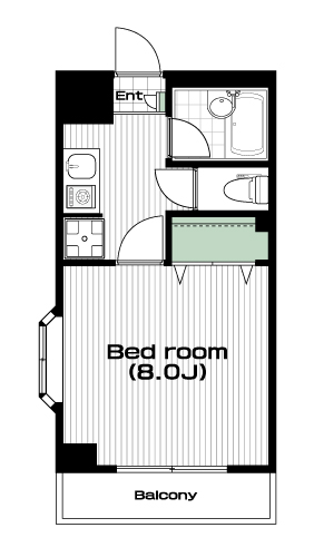 戸田駅の賃貸 63,000円 間取り図