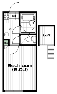 梶が谷駅の賃貸 50,000円 間取り図