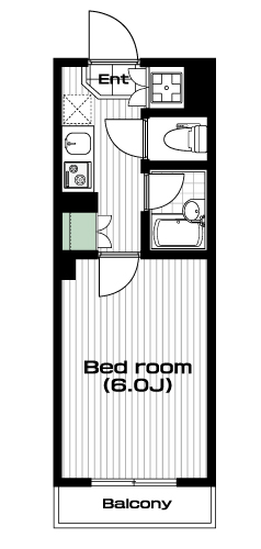 練馬駅の賃貸 85,000円 間取り図