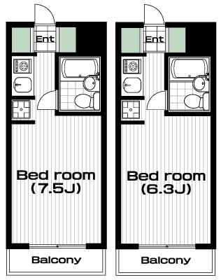 祖師ヶ谷大蔵駅の賃貸 59,000円 間取り図