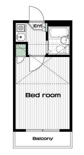 白山駅の賃貸 60,000円 間取り図
