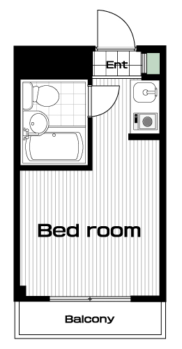 武蔵境駅の賃貸 50,000円 間取り図