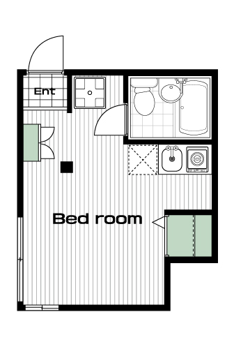 志村坂上駅の賃貸 52,800円 間取り図