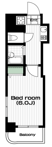 高円寺駅の賃貸 68,000円 間取り図