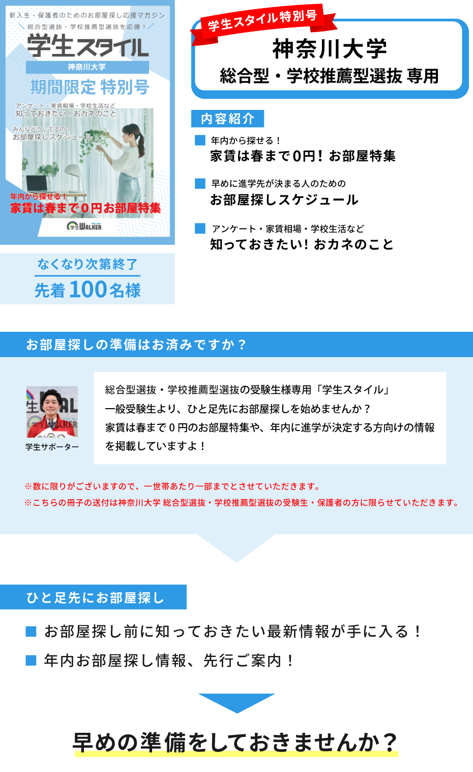 神奈川大学　総合型選抜・学校推薦型選抜 学生スタイル特別号