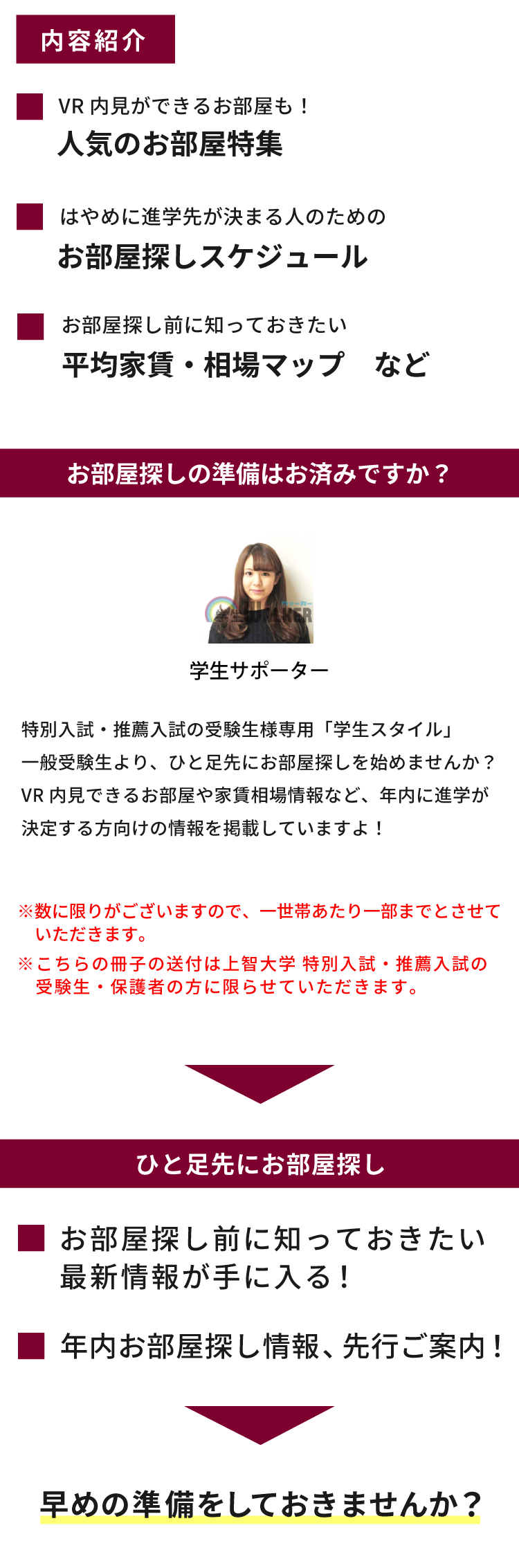 上智大学　特別入試・推薦入試 学生スタイル特別号